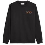 Marc O'Polo DENIM - Sweatshirt - Donkoranje - Ronde Hals - Lange Mouw