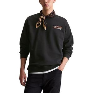 Marc O'Polo DENIM - Sweatshirt - Donkoranje - Ronde Hals - Lange Mouw