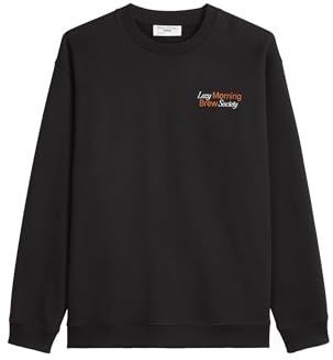 Marc O'Polo DENIM - Sweatshirt - Donkoranje - Ronde Hals - Lange Mouw