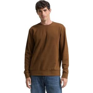 TOM TAILOR Sweatshirt voor heren, 23900 - Dark Palm, XS