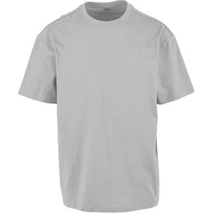 Build Your Brand By308-cotton Loose Tee T-shirt, asfalt, XL, heren, Licht asfalt, XL