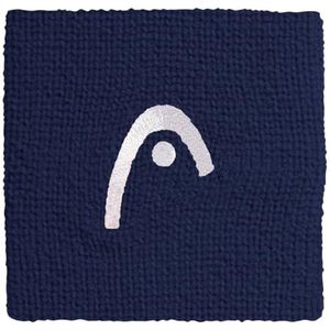 HEAD Uniseks volwassenen 2,5 zweetband, marineblauw, eenheidsmaat