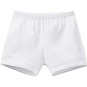 United Colors of Benetton Bermuda 3MI5A9008 Shorts, wit 101, 62 meisjes, wit 101.