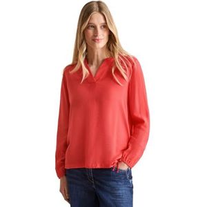 Cecil Tuniek voor dames in effen kleur, Juicy Orange, L