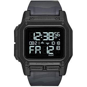 Nixon A1180-3015-00 Digitale Chinees automatisch horloge met kunststof armband voor heren