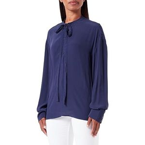United Colors of Benetton dames overhemd, donkerblauw 252, M