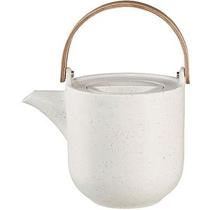 ASA Coppa theepot met houten handvat sencha porselein 0,6 l