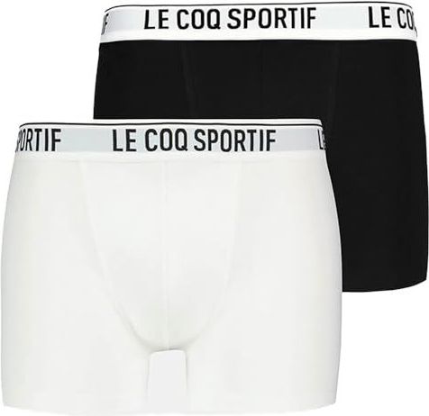 Le Coq Sportif - Essentiels - Boxershorts - Marineblauw/Zwart - Jersey 96% Katoen 4% Elastaan