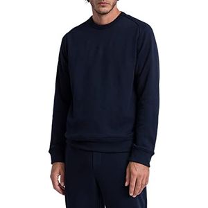 Pierre Cardin Heren ronde hals sweatshirt, Dark Sapphire, M, Dark Sapphire, M