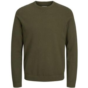 JJ Rebel - JREBCALLUM - Trui - Donkergroen