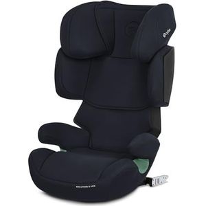 CYBEX Silver autostoel Solution X i-Fix, Voor auto's met en zonder ISOFIX, Van ca. 3 tot 12 jaar (100 - 150 cm), Van ca. 15 tot 50 kg, Blue Moon