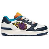 Geox - J Washiba Boy - Sneakers - Wit/Navy Blauw