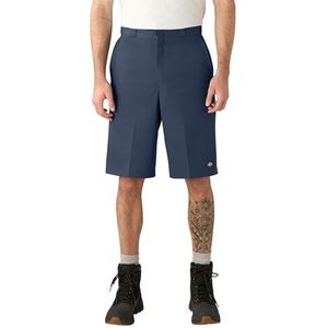 Dickies mannen 42 283-13""Mlti Pkt W/Srt kort Loose-fit Multi-pocket Work Short 33W Blauw