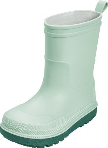 Playshoes Uniseks regenlaarzen voor kinderen, Tpe groen, 24 EU