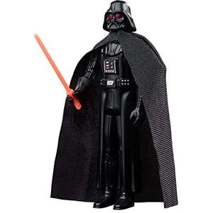 Star Wars Retro Collection Darth Vader (The Dark Times)-speelfiguur van 9,5 cm uit Star Wars: Obi-Wan Kenobi, figuur voor kinderen