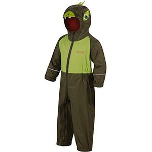 Regatta Meisjes Charco Regenpak, Ivy Green, 36-48