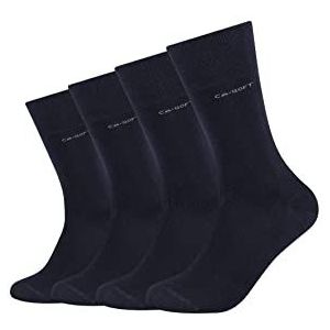 Camano Unisex Online Ca-Soft Bamboo 4-pack sokken, Navy, 41/46, navy, 41 EU