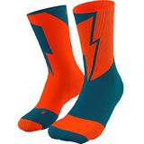 DYNAFIT No Pain No Gain Herensokken oranjepetrol schoenmaat EU 35-38 2022 hardloopsokken