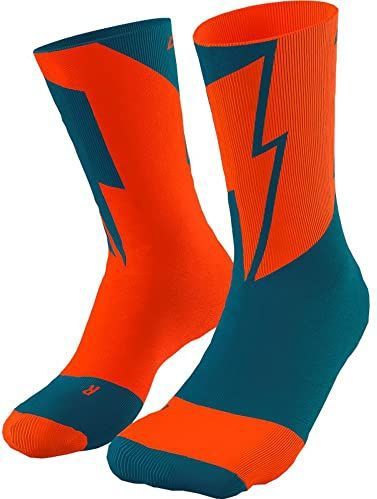 DYNAFIT No Pain No Gain Herensokken oranjepetrol schoenmaat EU 35-38 2022 hardloopsokken