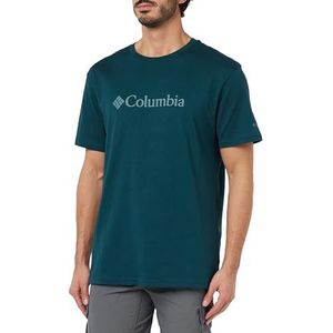 Columbia CSC Basic Logo™ Short Sleeve Blue XL heren, Blauw, XL