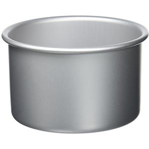 Ibili Cakevorm Rond/Extra diep 15x10 cm, Aluminium, Zilver, 15 x 10 x 15 cm