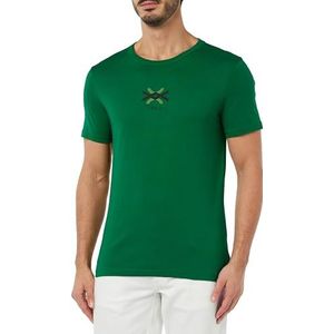United Colors of Benetton T-shirt voor heren, bosgroen 1u3, XS