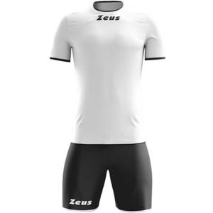Zeus Man Vrouw Unisex pak Kit T-shirt broek Shorts Voetbal Voetbal Vijf-een-zijdig Kampioenschap Wit-Zwart Sticker