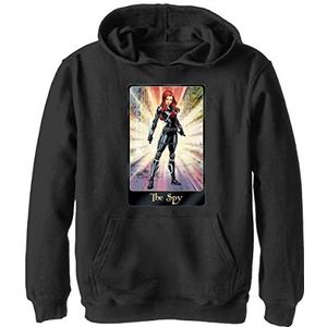 Marvel The Black Widow Jongens, uniseks, zwart, SCHWARZ, S