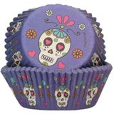 FunCakes Baking Cups Day Of The Dead: Perfect Voor Elke Cupcake, Cupcakes En Meer, Taart Decoreren Pk/48