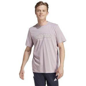 adidas Heren Growth Sportswear Graphic Tee, preloved fig, L