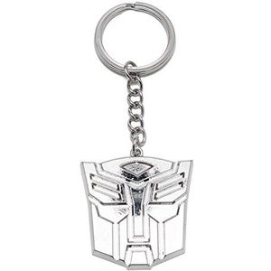 Joy Toy 96796 Transformers 2D-sleutelhanger metaal, zilver, 0,2 x 7,4 x 3,31 cm