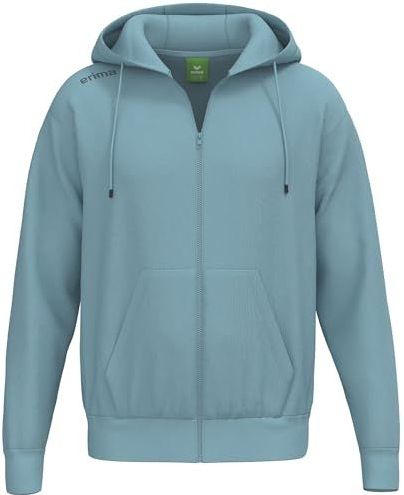 Erima - TS Hoody Jacket - Tussenjas - Katoenmix - Gevoerde Capuchon