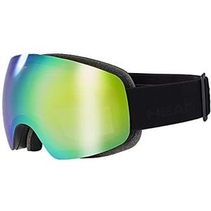 HEAD Unisex volwassen Globe FMR skibril, blauw/groen, één maat