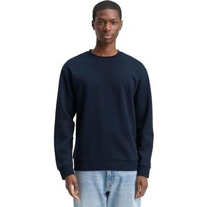 TOM TAILOR Denim Sweatshirt voor heren, 10668 - Sky Captain Blue, XXL