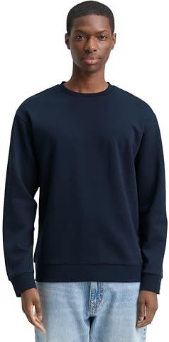 TOM TAILOR Denim Sweatshirt voor heren, 10668 - Sky Captain Blue, XXL