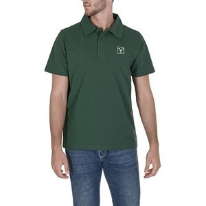 19V69 ITALIA Assen Green Poloshirt voor heren, Groen, XL