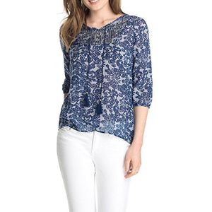 Esprit Regular Fit blouse voor dames met pailletten