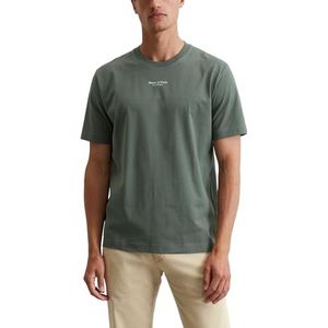Marc O'Polo - T-shirt - Effen - Regular Fit - Puur Katoen