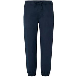 Pepe Jeans Heren Pull On Cuffed Smart Broek Broek, Blauw (Dulwich Blauw), 34W, Blauw (Dulwich Blue), 34W