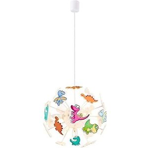 Homemania hanglamp Dino hanglamp, rond, plafondlamp, meerkleurig, 40 x 40 x 80 cm, 4 x E14, 13W