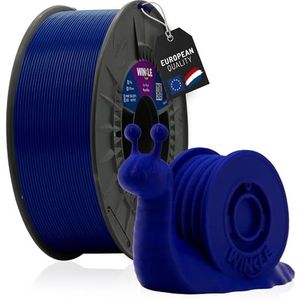 WINKLE PLA HD Filament 1.75mm Koningsblauw, 1kg Spoel, 3D Printer Filament, PLA Blauw, Milieuvriendelijk Materiaal, Compatibel met Verschillende 3D Printers, Dimensionale Nauwkeurigheid +/- 0.05mm