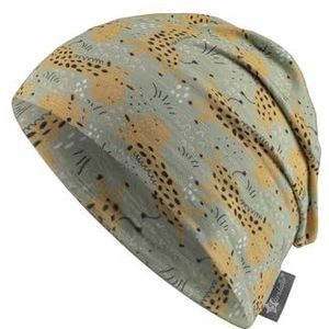 Sterntaler Unisex Beanie Giraffen, lichtgroen, 53 cm