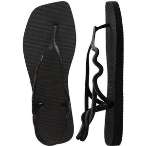 Havaianas - T-vormige Sandalen - Zwart - Duurzaam - Dames