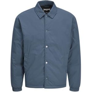 JACK&JONES JCOROSS Padded Coach Jacket Jacket Jas, Midnight Navy, L, midnight navy, L