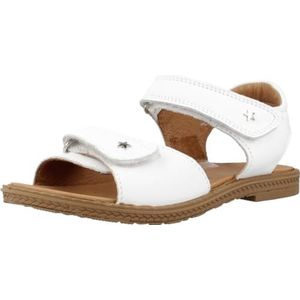 Primigi Amelia platte sandalen voor dames, Wit, 34 EU