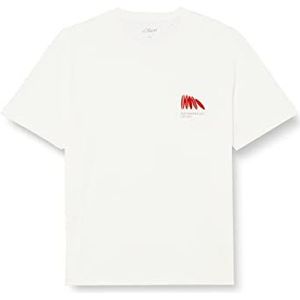 t-shirts, korte mouwen, wit, 3XL