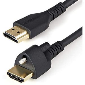 2 M HDMI 2.0 CABLE - TOP SCREW LOCK CONNECTOR