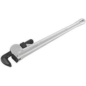Sealey Clé serre-tube à motif européen en alliage d'aluminium, argent, AK5110