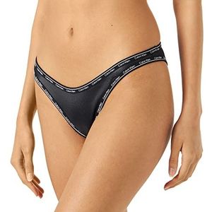 Calvin Klein Vrouwen High Leg Cheeky Bikini Swim, Pvh Zwart, XL, Pvh Zwart, XL