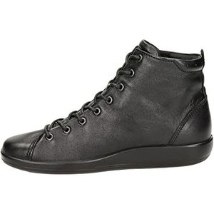 ECCO Ecco Soft 2.0 Chelsea Boots voor dames, Zwart Zwart met Zwarte Sole56723, 43 EU